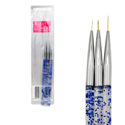 قلم طراحی ناخن بیوتی آرتیست (Beauty artist) مدل BA-1 بسته 3 عددی
