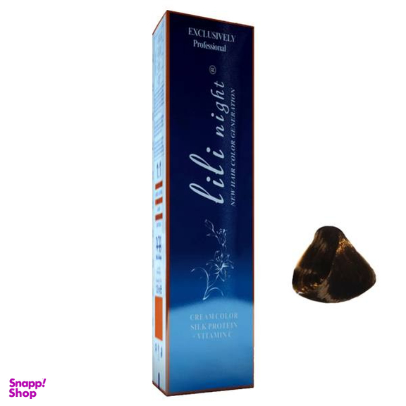 رنگ مو لی لی نایت (Lili Night) شماره 6.65 حجم 120 میلی‌لیتر