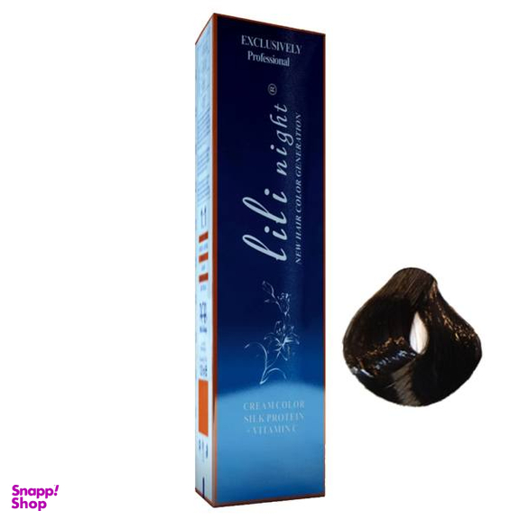 رنگ مو لی لی نایت (Lili Night) شماره 3.65 حجم 120 میلی‌لیتر