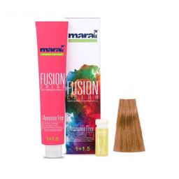 رنگ مو فاقد آمونیاک مارال (Maral) مدل Fusion شماره 8.518 رنگ کنجدی حجم 100 میلی‌لیتر