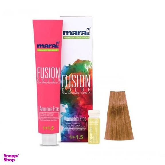 رنگ مو فاقد آمونیاک مارال (Maral) مدل Fusion شماره 8.518 رنگ کنجدی حجم 100 میلیلیتر