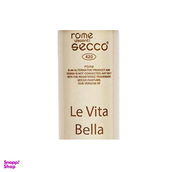 اسپری بدن زنانه سکو (Secco) مدل Le Vita Bella حجم 200 میلی‌‌لیتر