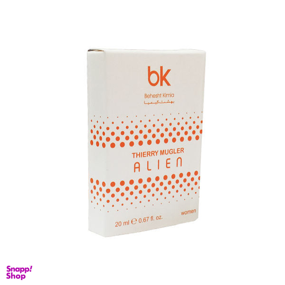 عطر جیبی زنانه بی کی (BK) مدل Alien حجم 20 میلی‌لیتر
