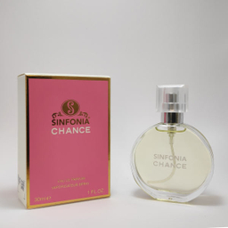 عطر جیبی زنانه سین فونیا (Sinfonia) مدل Channel Chance حجم 30 میلی‌لیتر
