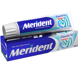 خمیر دندان سفید کننده مریدنت (Merident) سری Fluoride Plus مدل Mint مقدار 130گرم