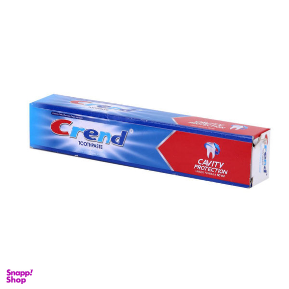 خمیر دندان کرند (Crend) مدل Cavity حجم 50 میلی‌لیتر