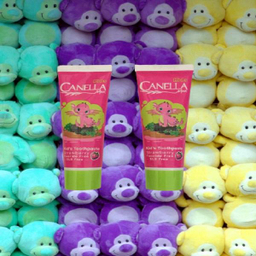خمیر دندان کنلامکس (Canella Max) مدل توت فرنگی حجم 60 میلی‌لیتر مجمو عه 2 عددی