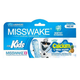 خمیر دندان میسویک (Misswake) مدل Whitening حجم 100 میلی‌ لیتر + خمیر دندان کودک مدل آدم برفی حجم 50 میلی‌ لیتر