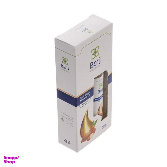 روغن بدن و مو باریج (Barij) مدل بادام تلخ حجم 30 میلی‌ لیتر بسته 2 عددی
