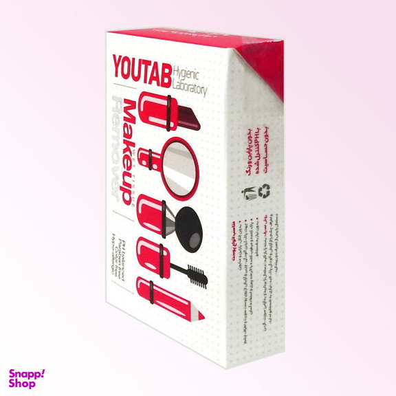 دستمال مرطوب یوتاب (Youtab) مدل Antiallergic مجموعه 10 عددی