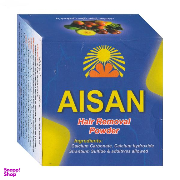 پودر موبر آیسان (Aisan) مدل 020 وزن 90 گرم بسته 20 عددی