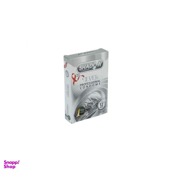 کاندوم شادو (Shadow) مدل Silver بسته 12 عددی