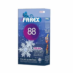 کاندوم فارکس (Farex) مدل Polar 88 بسته 12 عددی