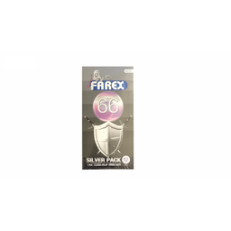 کاندوم فارکس (Farex) مدل Silver بسته 12 عددی