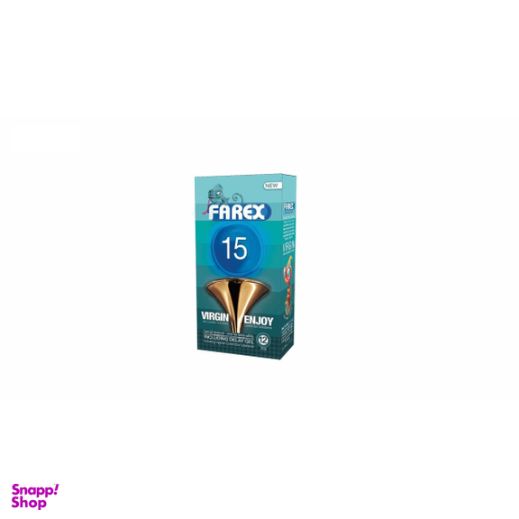 کاندوم فارکس (Farex) مدل Virgin Enjoy 15 بسته 12 عددی