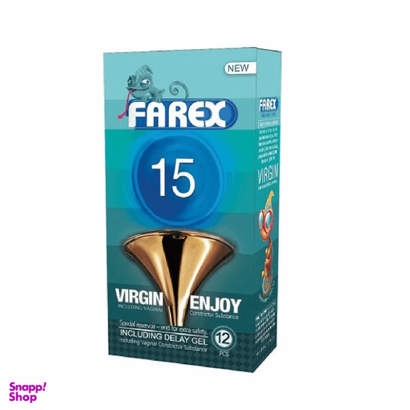 کاندوم فارکس (Farex) مدل Virgin Enjoy 15 بسته 12 عددی