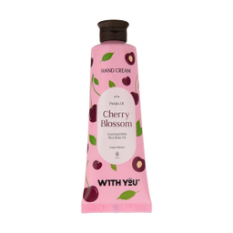 کرم مرطوب کننده ویت یو (with you) مدل Cherry و SheaButter و PinkPeonies حجم 50 میلی‌لیتر بسته 3 عددی