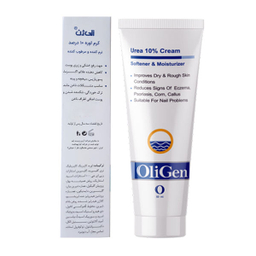 کرم نرم کننده الی ژن (Oligen) مدل اوره حجم 50 میلی‌لیتر