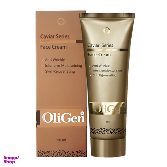 کرم ضد چروک اُلی ژن (Oligen) مدل خاویار حجم 50 میلی‌‌لیتر