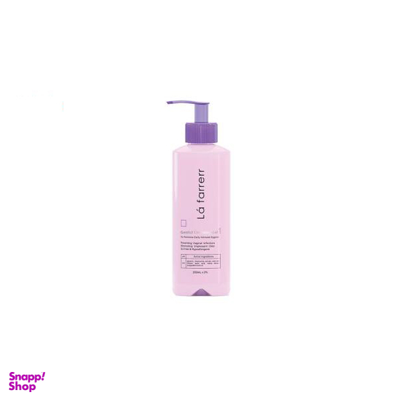 ژل بهداشتی بانوان لافارر (Lafarrerr) مدل Gentinal Cleansing Gel حجم 250 میلی‌ لیتر
