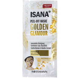 ماسک صورت ایسانا (Isana) مدل لایه بردار Golden Glamour حجم 16 میلی‌لیتر بسته 2 عددی