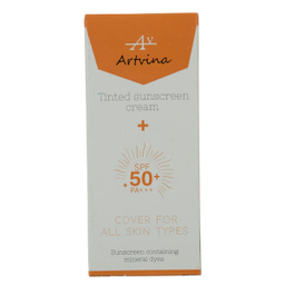 کرم ضد آفتاب آرت وینا (Artvina) مدل +Vitamin با SPF 50 رنگ Medium Beige حجم 50 میلی‌‌ لیتر