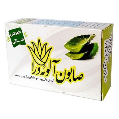 صابون شستشو ارمغان سلامت مدل آلویه‌ورا وزن 85 گرم