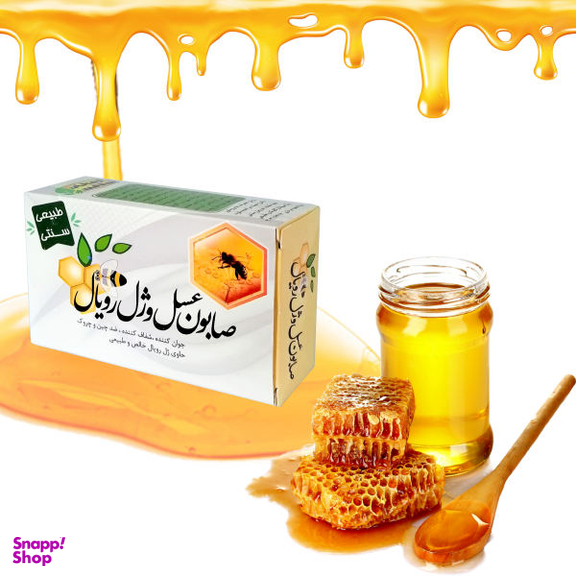 صابون شستشو ارمغان سلامت مدل عسل و ژل رویال وزن 85 گرم