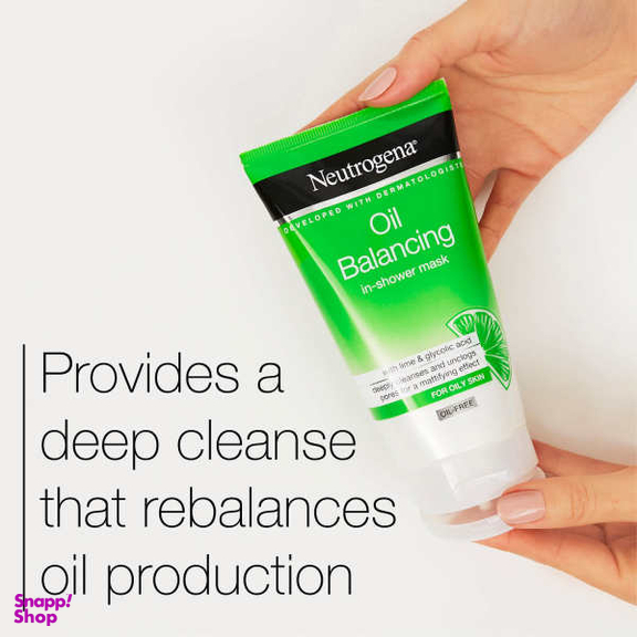 اسکراب لایه بردار پوست نوتروژینا (Neutrogena) مدل Oil Balancing حجم 150 میلی‌ لیتر