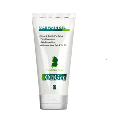 ژل شستشو صورت الی ژن (Oligen) مدل AloeVera حجم 150 میلی‌لیتر