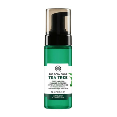 فوم شستشو صورت بادی شاپ (The Body Shop) مدل Tea Tree حجم 150 میلی‌ لیتر