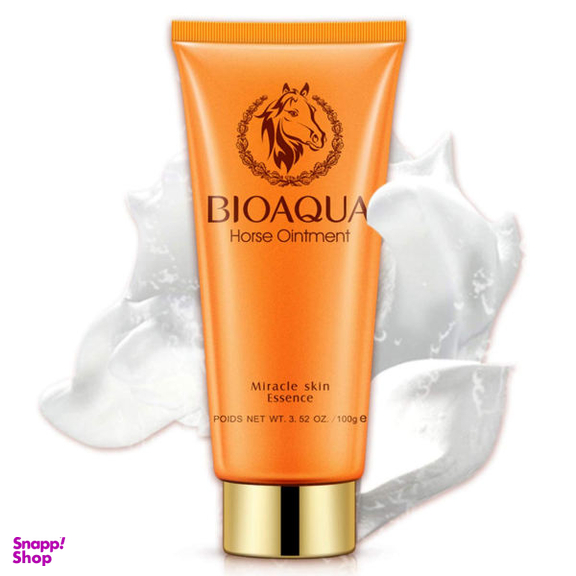 فوم شستشو صورت بایوآکوا (BioAqua) مدل Horse Ointment وزن 100 گرم