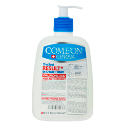 ژل شستشو صورت کامان (Comeon) مدل Acne Solution حجم 500 میلی‌ لیتر