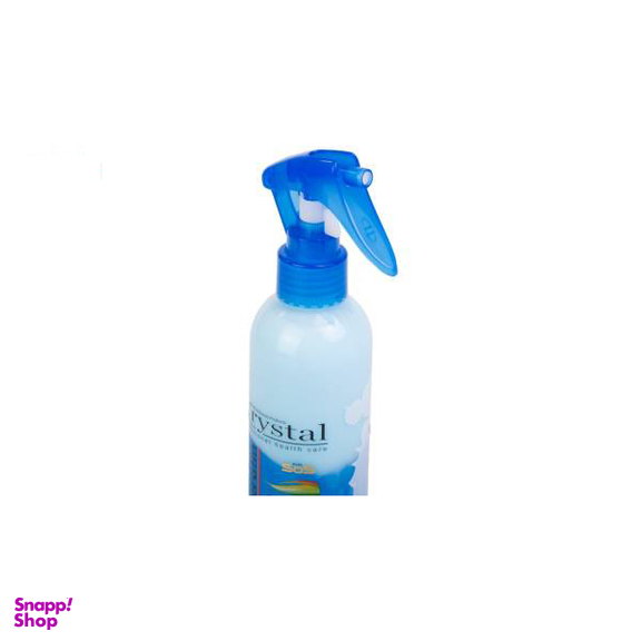 ماسک مو دو فاز آبی روزانه کریستال (Crystal) مدل Hydrolyzed Keratin حجم 250 میلی‌لیتر