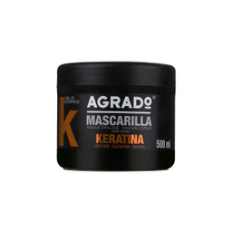 ماسک مو آگرادو مدل Keratin حجم 500 میلی‌ لیتر