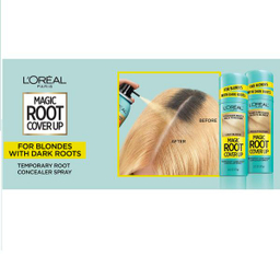 اسپری کانسیلر مو لورآل (Loreal) سری Magic Touch حجم 75 میلی‌لیتر مدل بلوند تیره