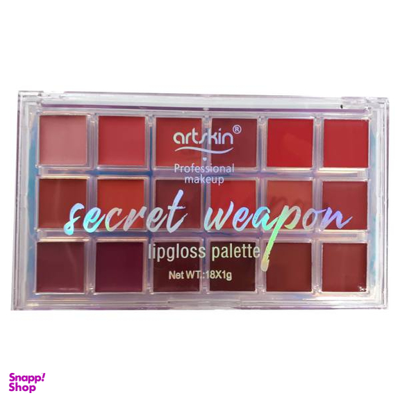 پالت رژ لب جامد آرت اسکین (Art Skin) مدل 1231 Secret Weapon کد B