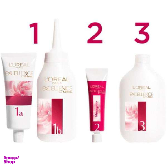 کیت رنگ مو لورآل (Loreal) مدل Excellence شماره 6.11 رنگ دودی حجم 40 میلی لیتر