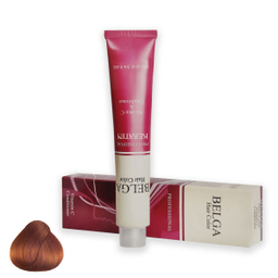 رنگ مو بلگا (Belga) شماره 7.44 رنگ بلوند عسلی حجم 100 میلی‌لیتر