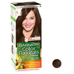 کیت رنگ مو گارنیه (Garnier) شماره 4 رنگ قهوه‌ای حجم 40 میلی‌لیتر
