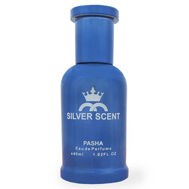 عطر جیبی مردانه پاشا (Pasha) مدل Silver Scent حجم 40 میلی‌لیتر