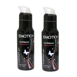 ژل آمیزشی آقایان ایموشن (Emotion) مدل Confidence حجم 75 میلی‌ لیتر مجموعه 2 عددی