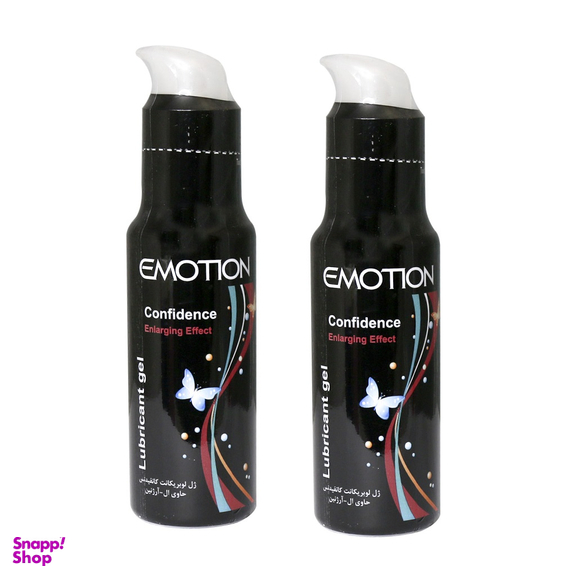 ژل آمیزشی آقایان ایموشن (Emotion) مدل Confidence حجم 75 میلی‌ لیتر مجموعه 2 عددی