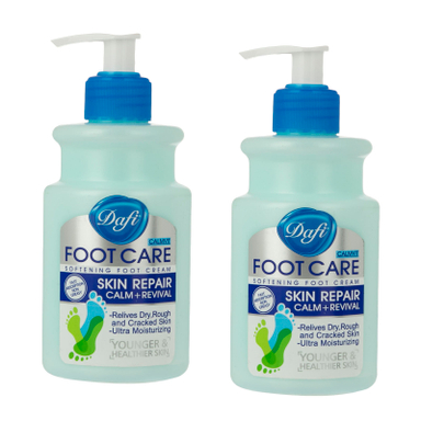 کرم رفع ترک پا دافی (Dafi) مدل Non Greasy حجم 343 میلی‌لیتر مجموعه 2 عددی
