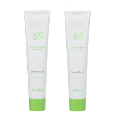کرم موبر صورت و بدن سینره (Cinere) مدل Aloe vera حجم 100 میلی‌ لیتر مجموعه 2 عددی