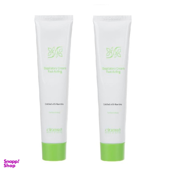 کرم موبر صورت و بدن سینره (Cinere) مدل Aloe vera حجم 100 میلی‌ لیتر مجموعه 2 عددی