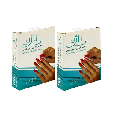 پد لاک پاک کن ناژه (Najeh) بسته 5 عددی مجموعه 2 عددی