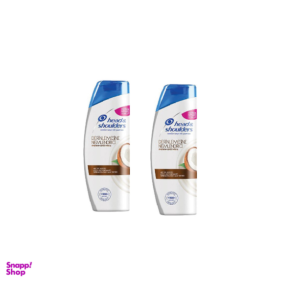 شامپو ضد شوره هد اند شولدرز (Head & Shoulders) حاوی عصاره نارگیل مناسب موهای خشک حجم 450 میلیلیتر پک 2 عددی