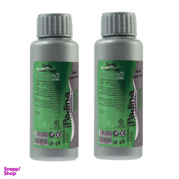 اکسیدان پادینا (Padina) مدل Anti Red نه درصدی حجم 125 میلی‌لیتر مجموعه 2 عددی