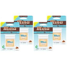نخ دندان مینا (Mina) مدل Cinnamon طول 50 متر بسته 4 عددی